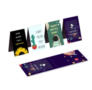 Rays of Ink Magnetic Bookmarks