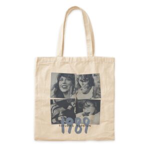 Taylors Version 1989 Aesthetic Tote Bag